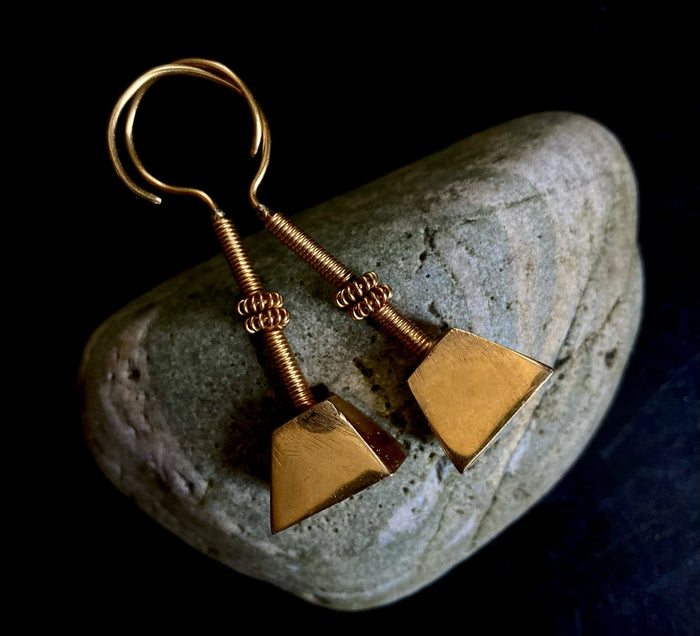 PAWN | HANDCRAFTED GEOMETRIC EARRINGS