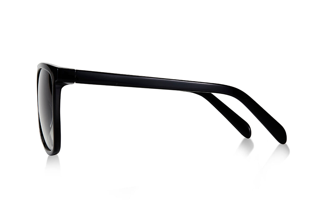 SWALLOW EYE III | Black/Matte Black W/ GREY GRADIENT LENSES